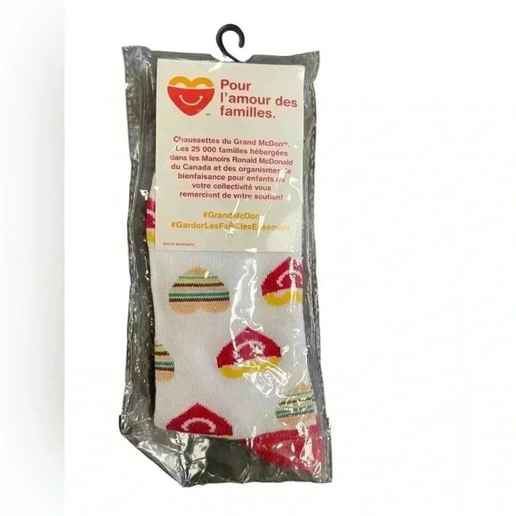 McDonald’s 2018 McHappy  Day Socks - Picture 2 of 3